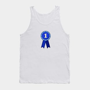 First Prize Ribbon Icon Tank Top